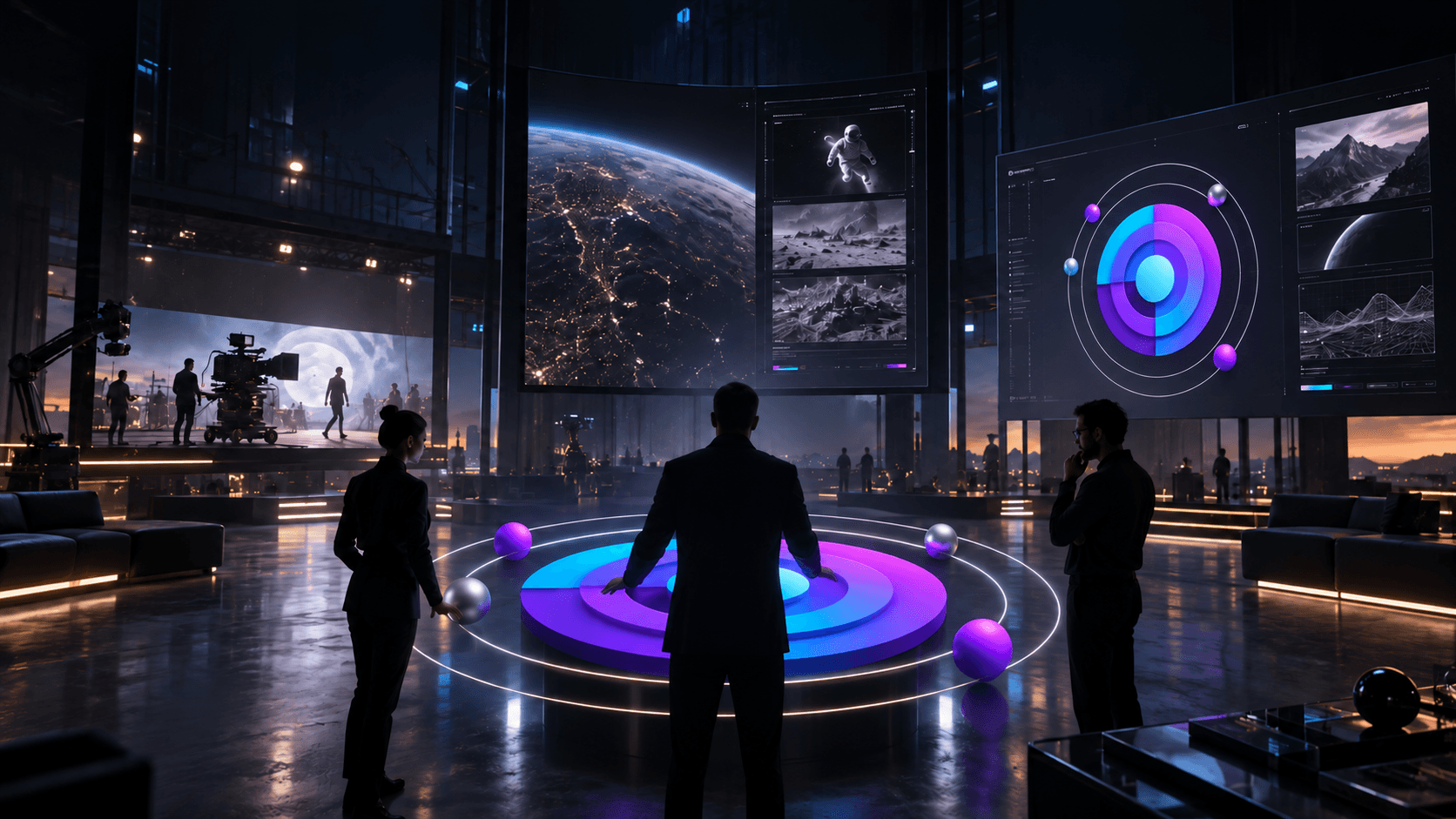 A 5th Symphony operational environment spanning creative and production systems
